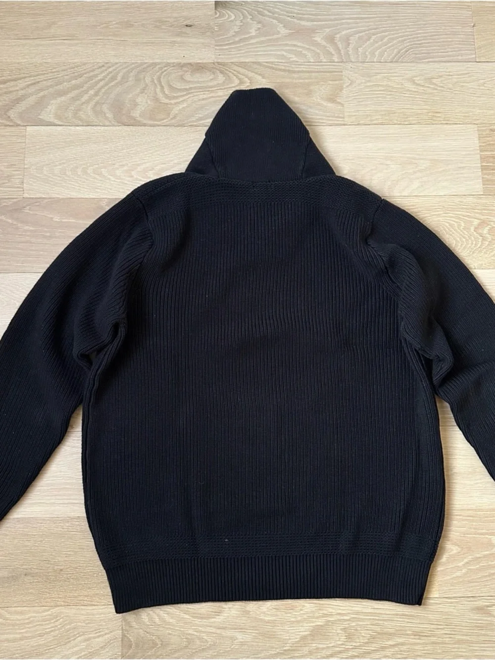 J.CREW - MENS BLACK SWEATER - SIZE LARGE